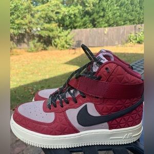 Nike Air Force 1 Pink High Top Sneakers Women’s